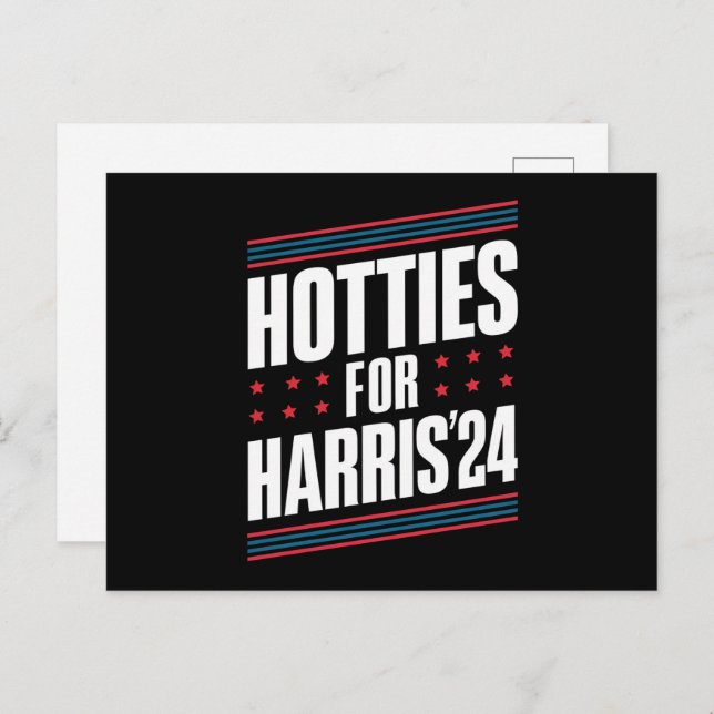 Carte Postale Hotties For Kamala Harris 2024 (Devant / Derrière)