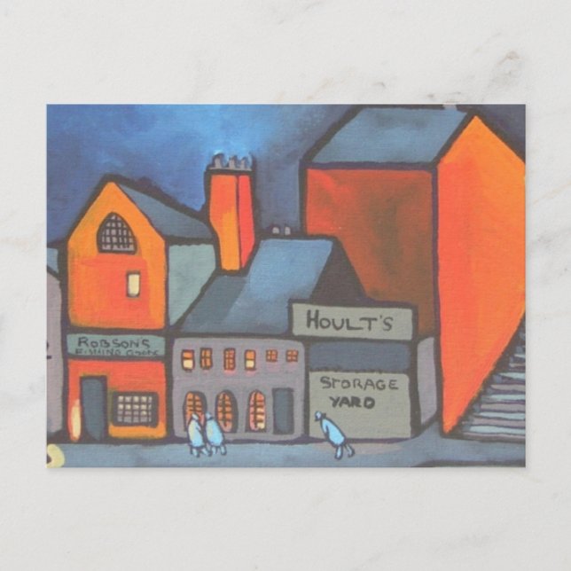 CARTE POSTALE HOULTS YARD (Devant)