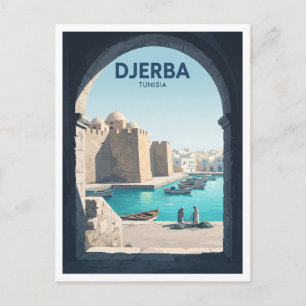Carte Postale Houmt Souk Tunisie