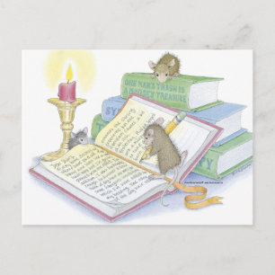 Carte postale House-Mouse Designs®