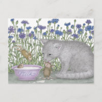 Carte postale House-Mouse Designs®