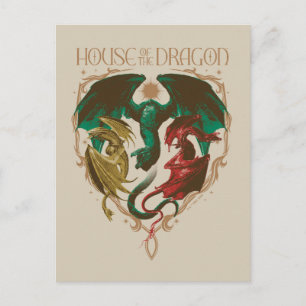 Carte Postale House of the Dragon   Bouclier de dragon