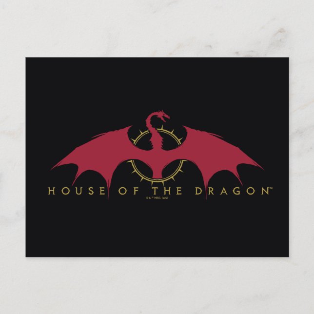 Carte Postale HOUSE of the Dragon | Dragon Graphic (Devant)