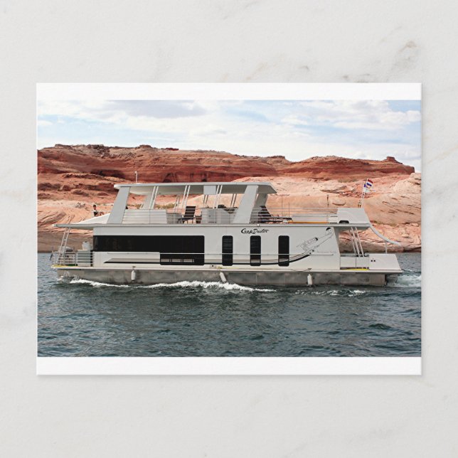 Carte Postale Houseboat, Lac Powell, Arizona, États-Unis 10 (Devant)