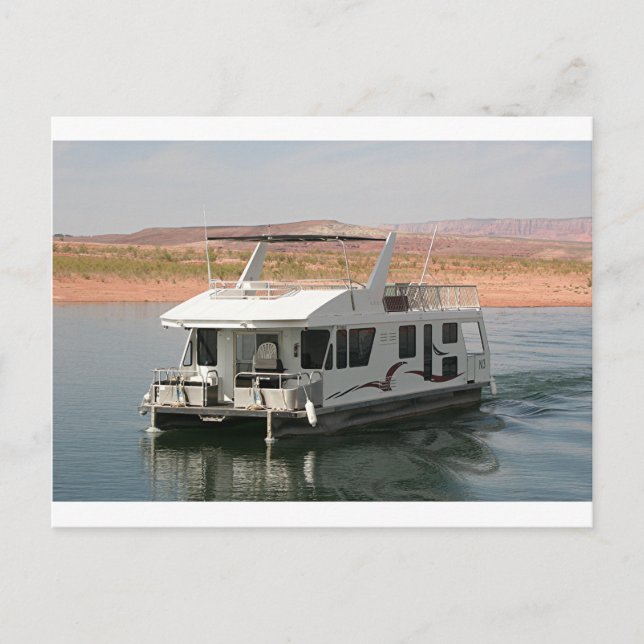 Carte Postale Houseboat, Lac Powell, Arizona, États-Unis 5 (Devant)