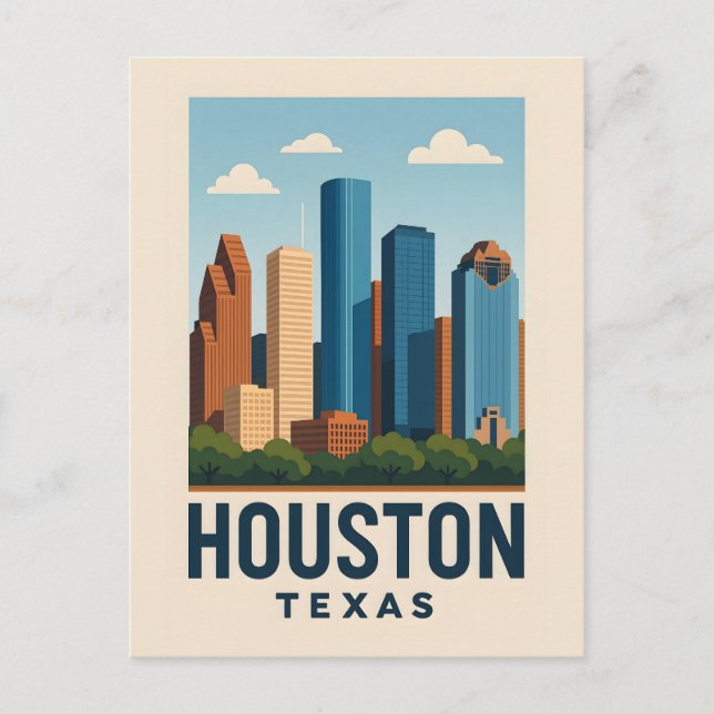 Carte postale HOUSTON (Devant)