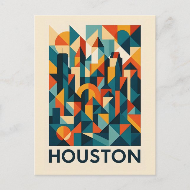Carte postale HOUSTON (Devant)
