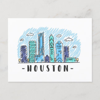 Carte Postale Houston