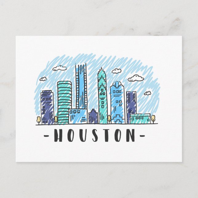 Carte Postale Houston (Devant)