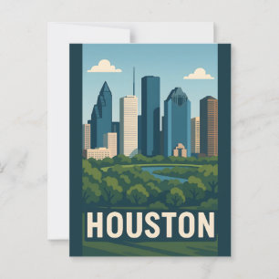 Carte postale HOUSTON