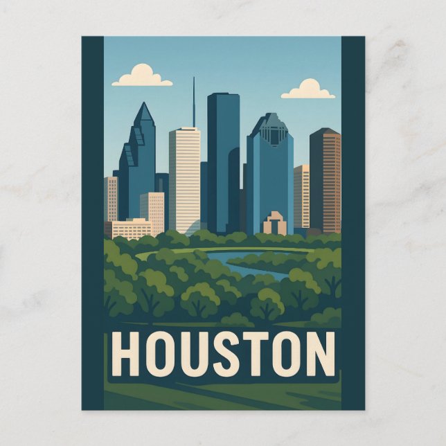 Carte postale HOUSTON (Devant)