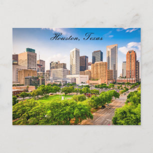 Carte postale Houston Texas