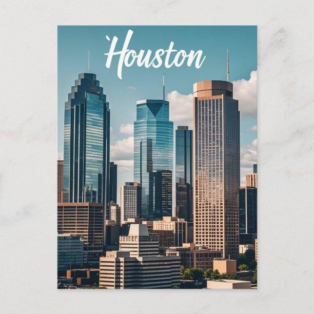Carte postale Houston Texas (Devant)
