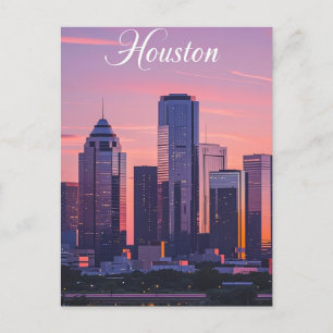 Carte postale Houston Texas