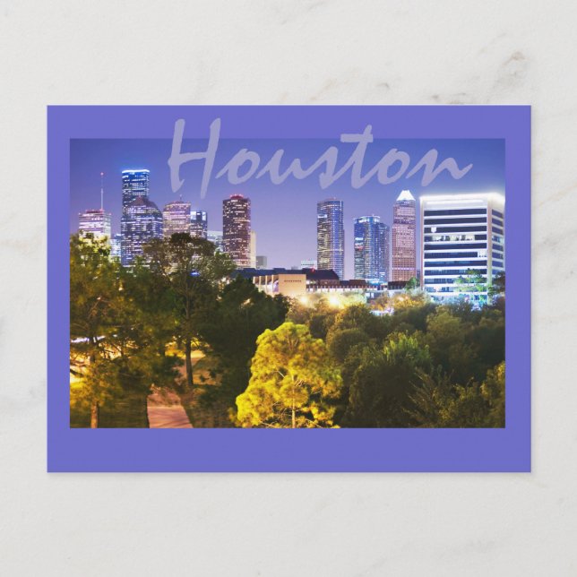 Carte Postale Houston, Texas, États-Unis (Devant)