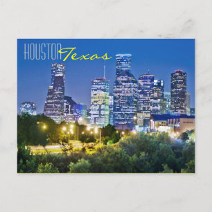 Carte Postale Houston, Texas, États-Unis