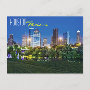 Carte Postale Houston, Texas, États-Unis