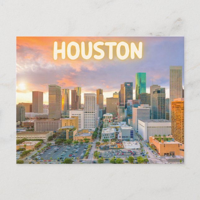 Carte Postale Houston Texas Postcard (Devant)
