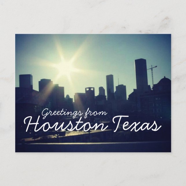 Carte Postale Houston Texas Skyline [2] (Carte postale) (Devant)