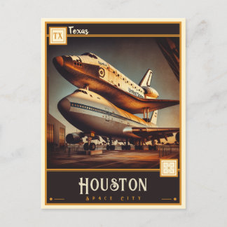 Carte Postale Houston, Texas | VINTAGE