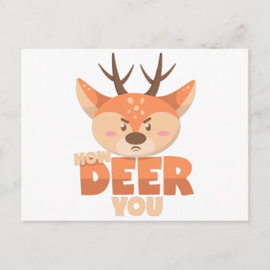 Carte Postale How Deer You