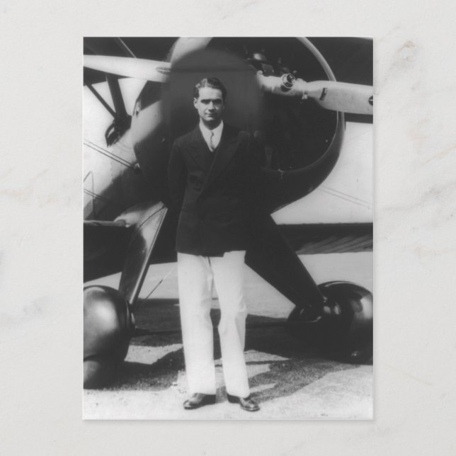 Carte postale Howard Hughes (Devant)