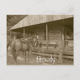 Carte Postale Howdy