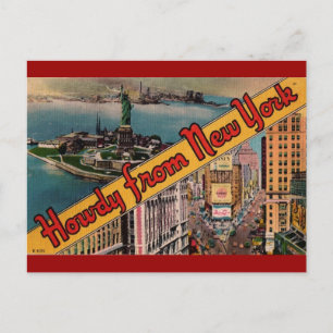 Carte Postale Howdy de New York