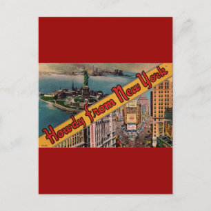 Carte Postale Howdy de New York