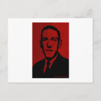 Carte postale HP Lovecraft Portrait