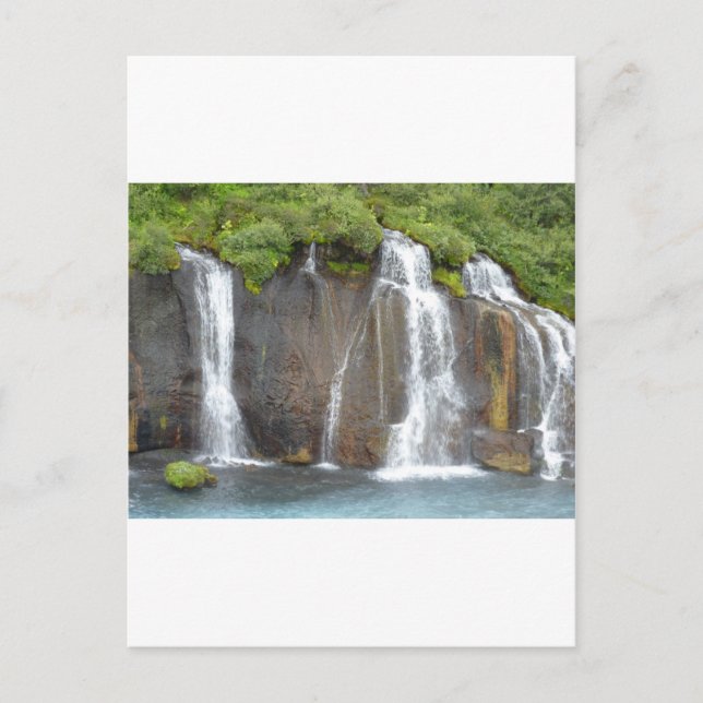 Carte Postale Hraunfossar (Devant)
