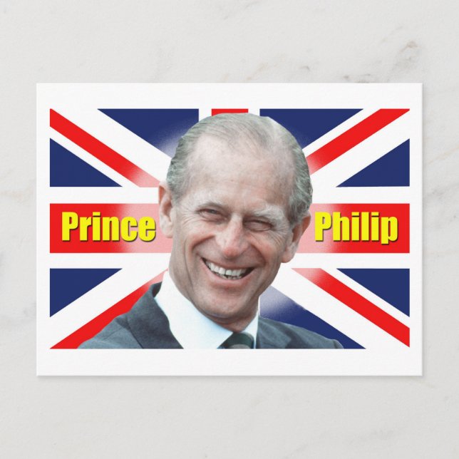 Carte Postale HRH Prince Philip (Devant)