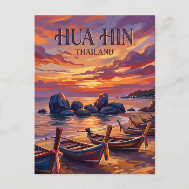 Carte Postale Hua Hin Thaïlande (Devant)