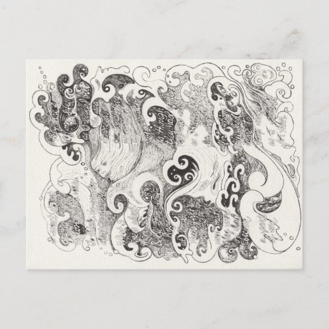 Carte Postale Hub des survivants #3 : Au bord de la mer (Devant)