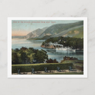 Carte Postale Hudson Highlands de West Point, NY 1911 Vintage