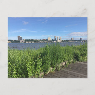 Carte Postale Hudson River Riverside Park Manhattan New York NYC