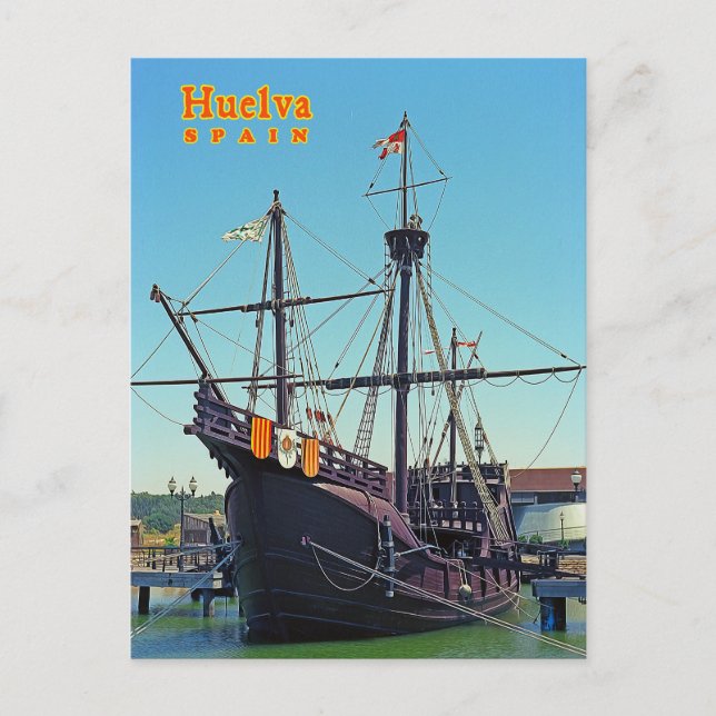 Carte Postale Huelva, Espagne (Devant)