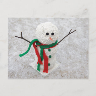 Carte Postale Hug Me Snowman