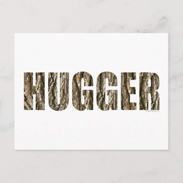 Carte Postale Hugger d'arbre (Devant)