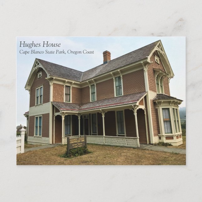 Carte Postale Hughes House, cape Blanco, Oregon Coast (Devant)