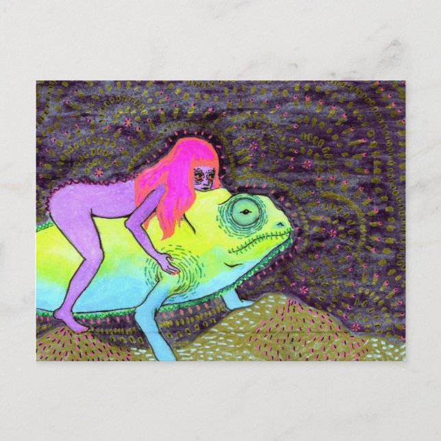 Carte Postale Hugmeleon (Devant)