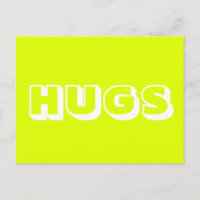 Hugs, blanc chartreuse