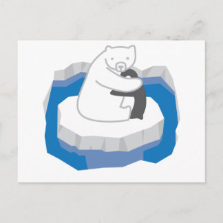 Carte Postale Huile d'ours polaire