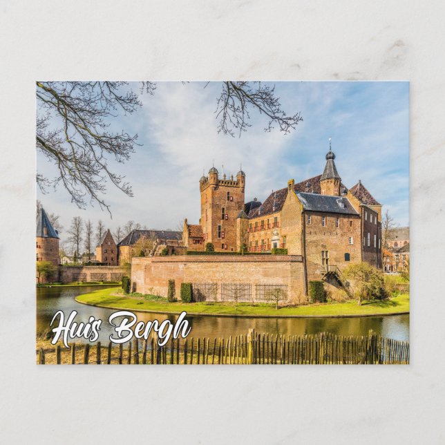 Carte Postale Huis Berge Castle, s'Heerenberg, Netherlands (Devant)