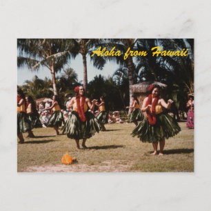Carte Postale Hula Girls