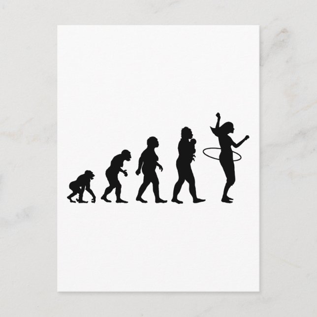Carte Postale Hula Hoop (Devant)