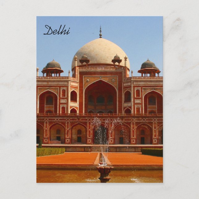 Carte Postale humayun delhi (Devant)
