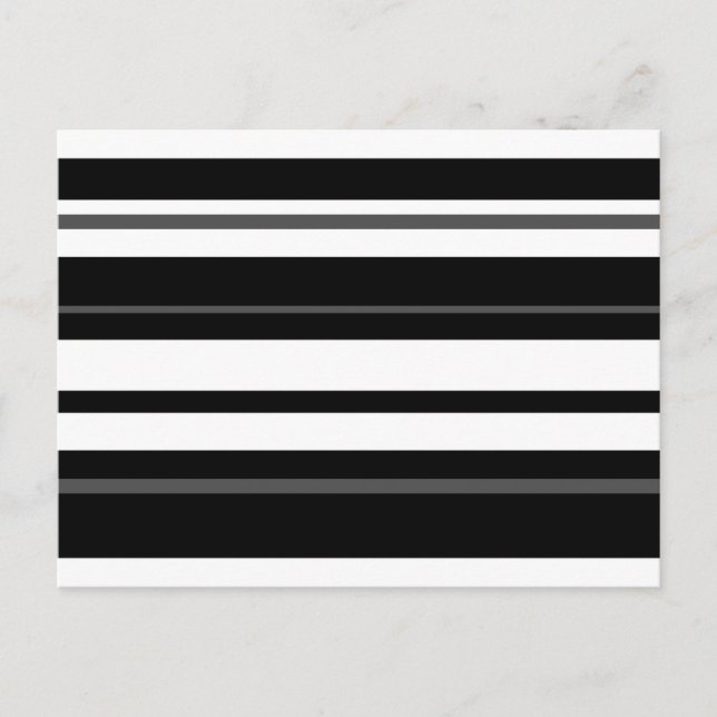 Carte postale Humbug Stripe long (Devant)