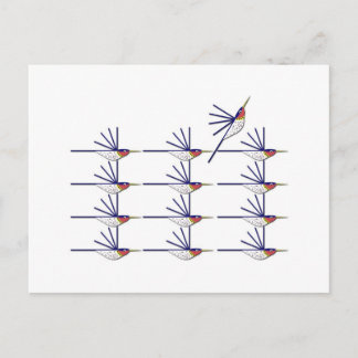 Carte Postale Humming Bird