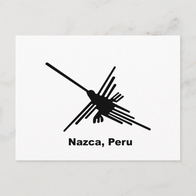 Carte Postale Hummingbird Nazca, Peru (Devant)